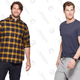 Short-Sleeve Lyndale Crew Neck T-Shirt, $6
Long Sleeve Flannel Button-Down Shirt, $25
Long-Sleeve Henley, $15